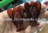 CDN499 35*50mm angel red agate decorations wholesale