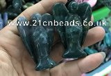 CDN500 35*50mm angel moss agate decorations wholesale