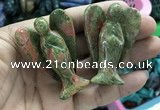 CDN503 35*50mm angel unakite decorations wholesale