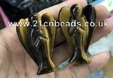 CDN504 35*50mm angel yellow tiger eye decorations wholesale