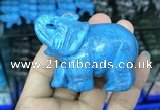 CDN513 33*65*45mm elephant imitation turquoise decorations wholesale