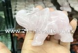 CDN530 35*80*55mm elephant rose quartz decorations wholesale