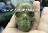 CDN561 35*50*40mm skull unakite decorations wholesale