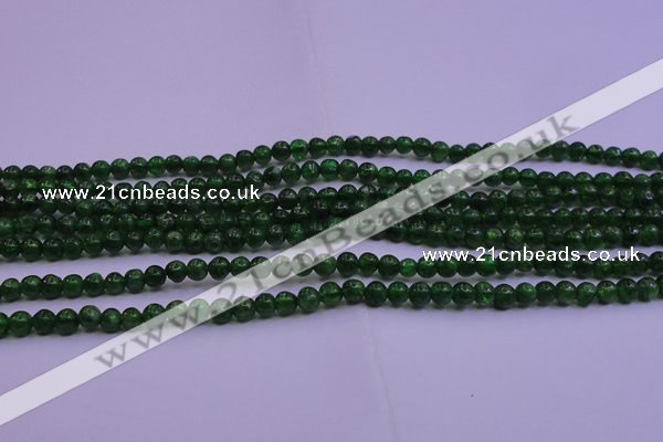 CDP01 15.5 inches 3mm round A- grade diopside gemstone beads