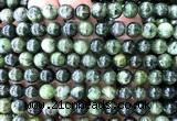 CDQ82 15 inches 8mm round diopside gemstone beads