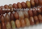 CDQ17 15.5 inches 3*6mm rondelle natural red quartz beads wholesale