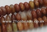 CDQ18 15.5 inches 4*8mm rondelle natural red quartz beads wholesale