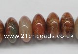 CDQ32 15.5 inches 10*18mm rondelle natural red quartz beads wholesale