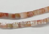 CDQ34 15.5 inches 4*6mm cuboid natural red quartz beads wholesale