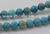 CDS02 16 inches 8mm round dyed serpentine jasper beads wholesale