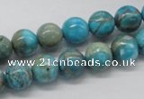 CDS03 16 inches 10mm round dyed serpentine jasper beads wholesale