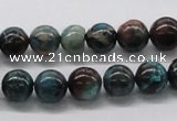 CDS07 16 inches 10mm round dyed serpentine jasper beads wholesale