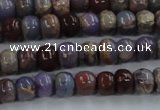 CDS276 15 inches 3*5mm rondelle dyed serpentine jasper beads