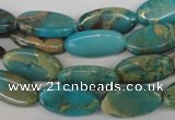 CDS36 15.5 inches 9*17mm marquise dyed serpentine jasper beads