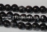 CDT681 15.5 inches 4mm round dyed aqua terra jasper beads