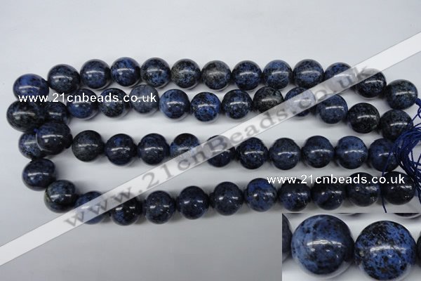 CDU108 15.5 inches 20mm round blue dumortierite beads wholesale