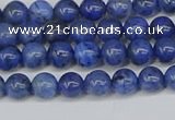 CDU340 15.5 inches 4mm round blue dumortierite beads wholesale