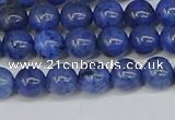 CDU341 15.5 inches 6mm round blue dumortierite beads wholesale