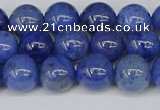 CDU342 15.5 inches 8mm round blue dumortierite beads wholesale