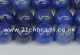 CDU343 15.5 inches 10mm round blue dumortierite beads wholesale