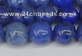 CDU344 15.5 inches 12mm round blue dumortierite beads wholesale