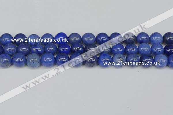 CDU345 15.5 inches 14mm round blue dumortierite beads wholesale