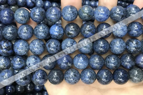 CDU355 15.5 inches 14mm round blue dumortierite beads wholesale