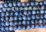 CDU368 15.5 inches 8mm round dumortierite gemstone beads