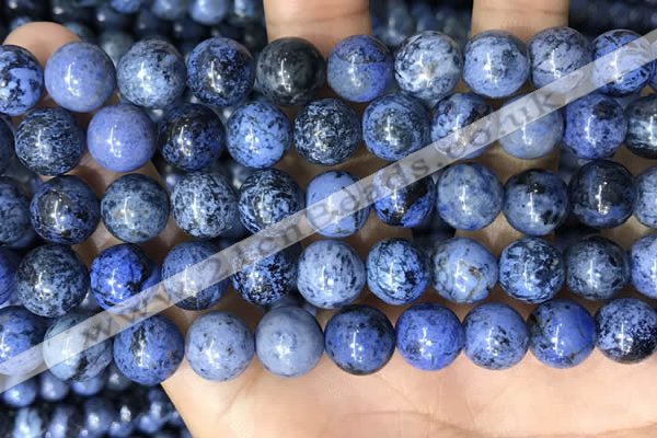 CDU369 15.5 inches 10mm round dumortierite gemstone beads