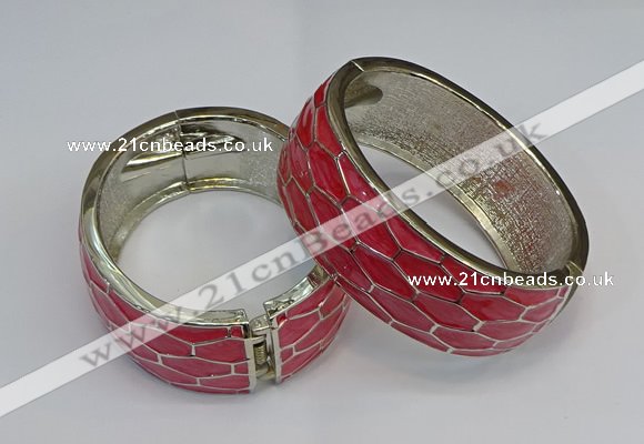 CEB139 25mm width gold plated alloy with enamel bangles wholesale