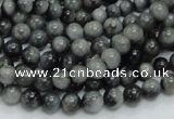 CEE02 15.5 inches 6mm round eagle eye jasper beads wholesale