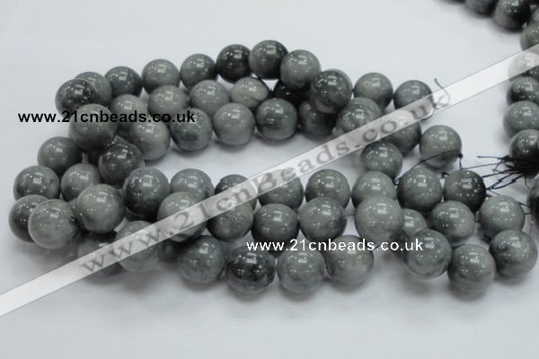 CEE07 15.5 inches 18mm round eagle eye jasper beads wholesale