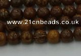 CEJ300 15.5 inches 4mm round elephant skin jasper beads wholesale