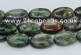 CEM12 15.5 inches 10*14mm oval emerald gemstone beads wholesale