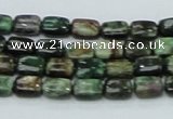 CEM16 15.5 inches 6*8mm rectangle emerald gemstone beads wholesale