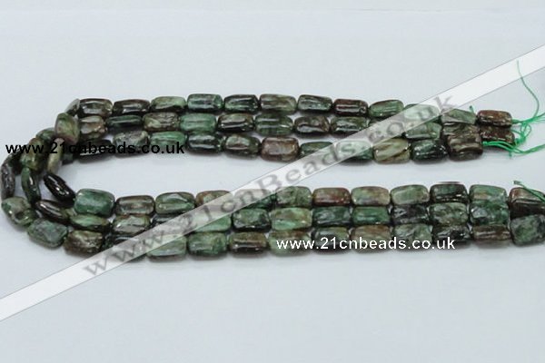 CEM18 15.5 inches 10*14mm rectangle emerald gemstone beads wholesale