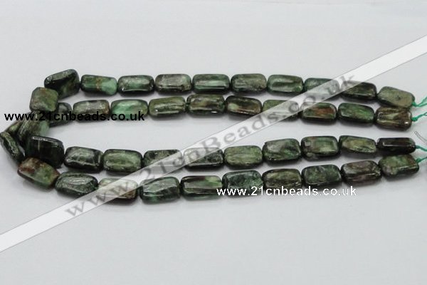 CEM19 15.5 inches 13*18mm rectangle emerald gemstone beads wholesale