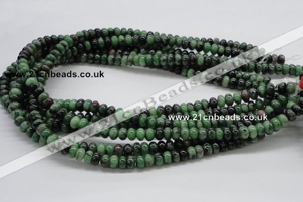 CEP06 15.5 inches 5*8mm rondelle epidote gemstone beads Wholesale