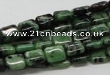 CEP16 15.5 inches 8*10mm rectangle epidote gemstone beads