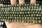 CEP200 15.5 inches 4mm round epidote gemstone beads wholesale