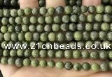 CEP201 15.5 inches 6mm round epidote gemstone beads wholesale