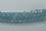 CEQ01 15.5 inches 4mm round blue sponge quartz beads wholesale