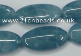 CEQ137 15.5 inches 15*30mm marquise blue sponge quartz beads