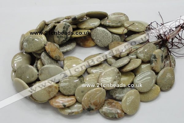 CFA16 15.5 inches 22*30mm flat teardrop chrysanthemum agate beads