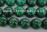 CFA75 15.5 inches 12mm round green chrysanthemum agate beads