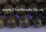 CFC215 15.5 inches 14mm round grey fossil coral beads wholesale