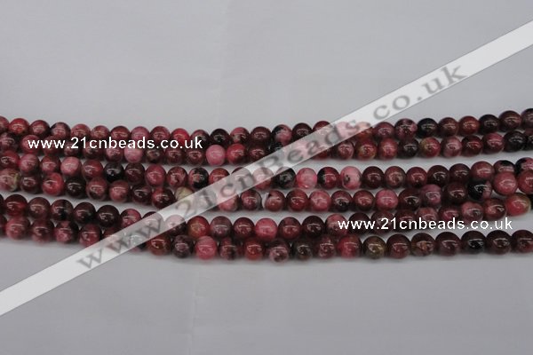 CFE01 15.5 inches 4mm round natural Brazilian fowlerite beads