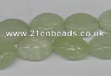 CFG245 15.5 inches 13*18mm carved oval New jade gemstone beads