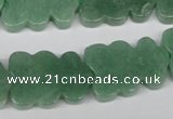 CFG286 15.5 inches 17*25mm carved green aventurine beads