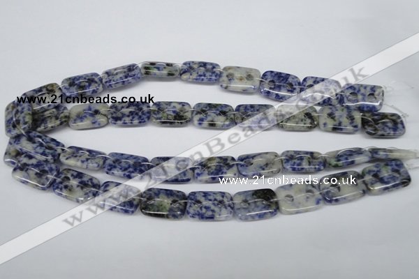 CFG320 15.5 inches 15*20mm carved rectangle sodalite beads